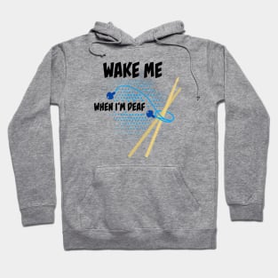 Deaf Drummer Hoodie